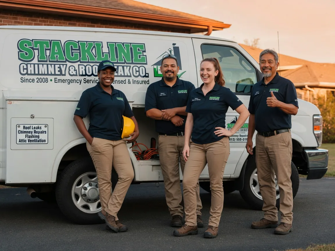 Chimney flashing repair company in Petersham, MA